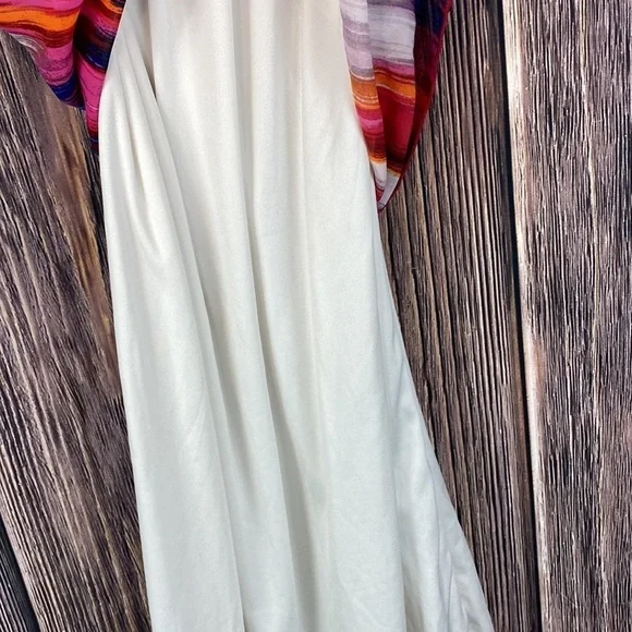 Woman’s Catch My I - Multi Colored Long Flowing Skirt- Size Medium - Picture 4 of 7